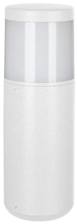 Stalp iluminat exterior IP65 CHICAGO alb H-35cm, MA-8845