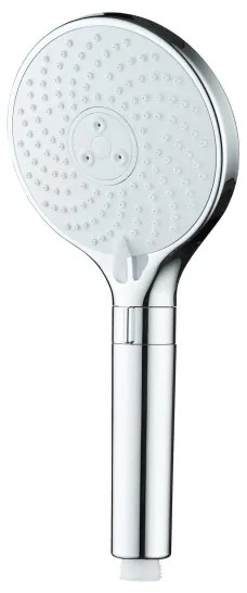 WENKO 26362100 - Cap de duș Sistem de economisire a apei 12x12 cm crom lucios/alb