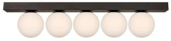 Plafonieră Zuma Line 1202 SPHERE 5xG9/8W/230V negru