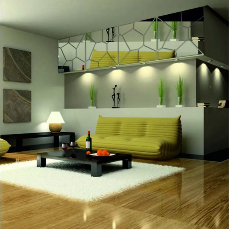 SENTOP | Oglindă adezivă cu forme geometrice - DEKRAJ