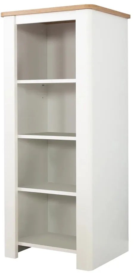 Bibliotecă pentru copii albă 49x116 cm Ava – Roba