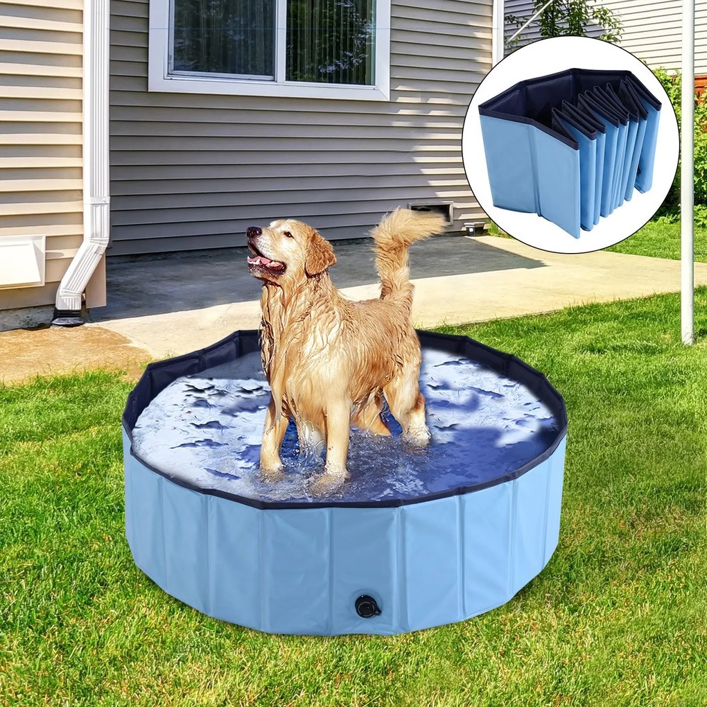 Piscina animale de companie Albastru ? 120 cm