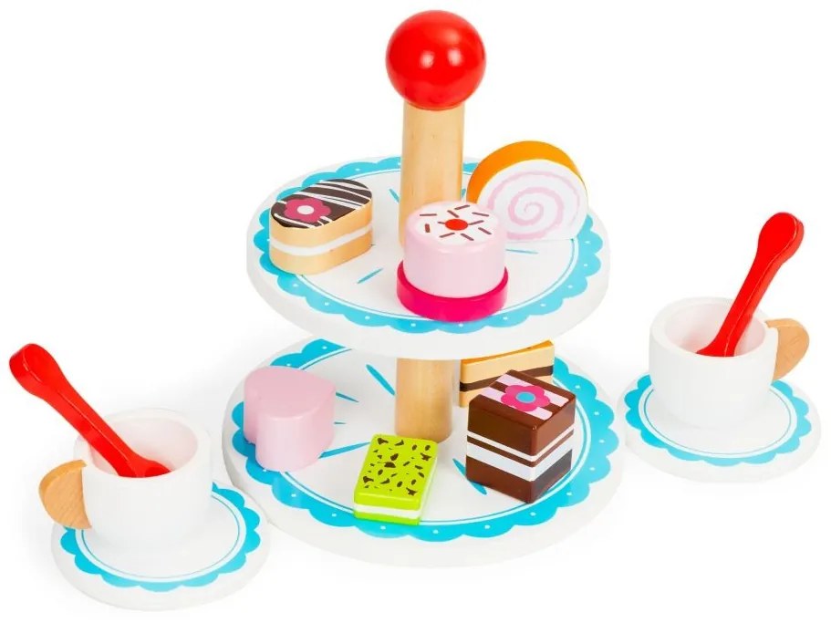 Set din lemn pentru tort Ecotoys