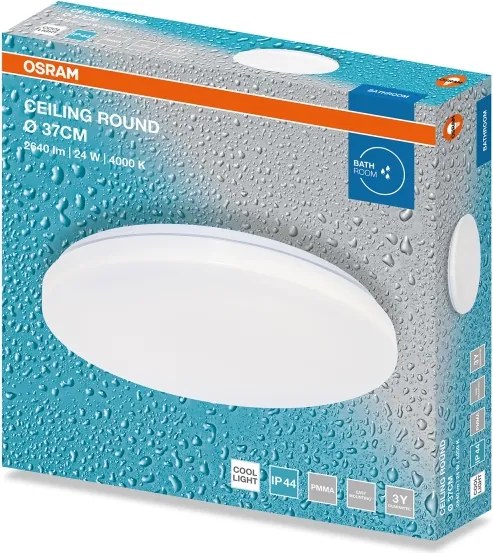 Osram - Plafonieră LED pentru baie CEILING ROUND LED/24W/230V Ø 37 cm IP44 albă