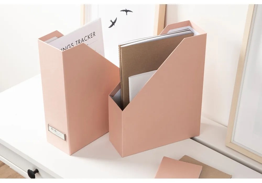 Organizatoare pentru documente 2 buc. din carton Viola – Bigso Box of Sweden