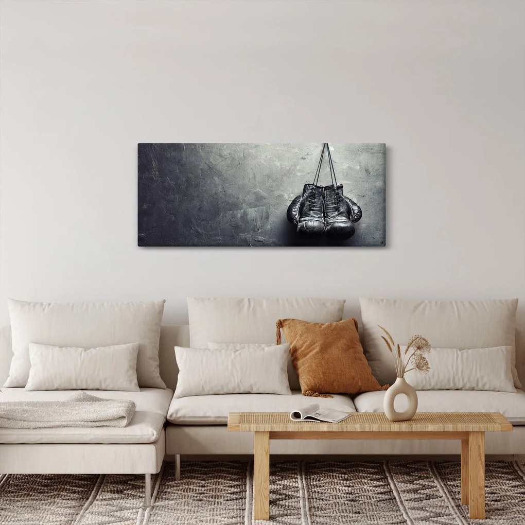Tablou - Mănuși de box (120x50 cm)
