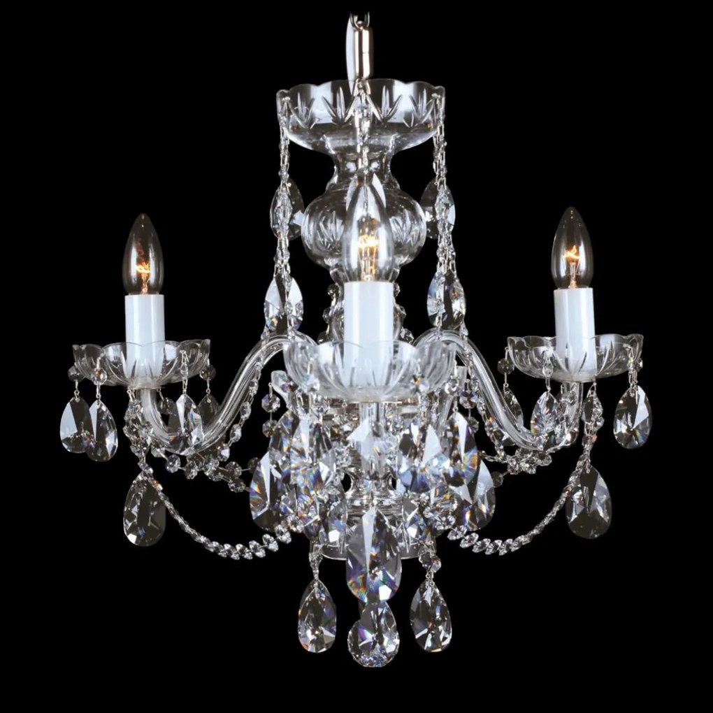 Candelabru cu 3 brate Cristal Bohemia L11 801/03/1-A