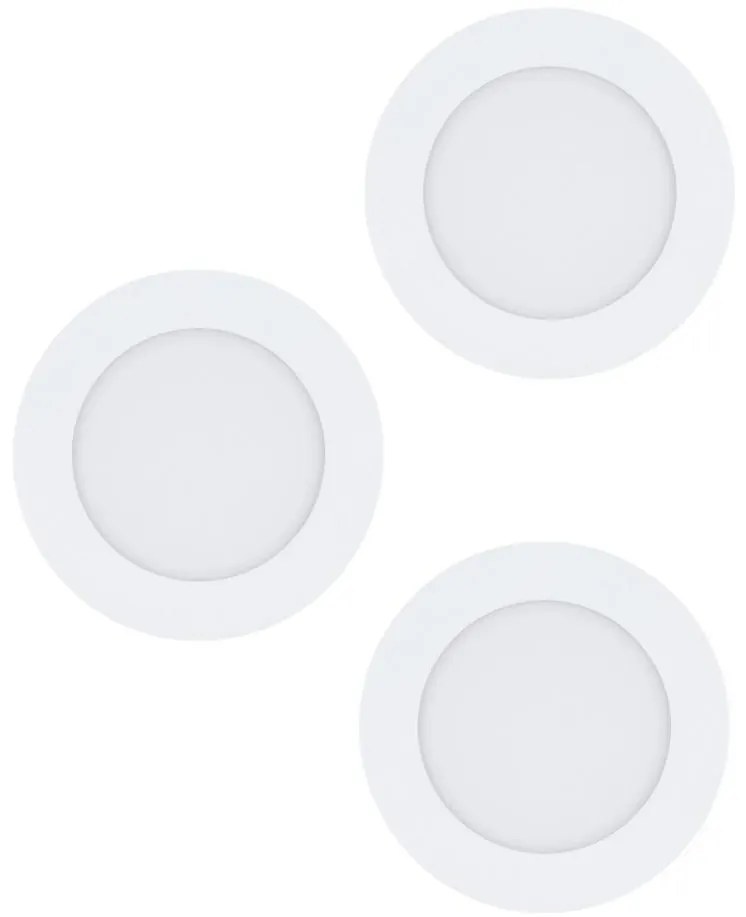 Eglo 98631 - Set de 3 spoturi LED încastrate FUEVA 3xLED/5W/230V