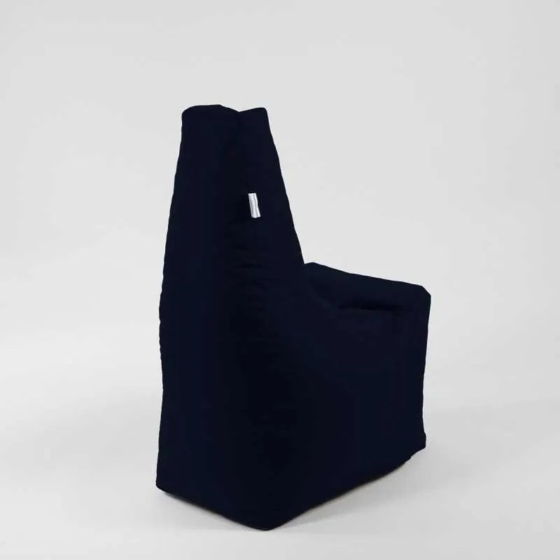 Fotoliu tip Scaun Sunlounger, Material impermeabil - Bleumarin