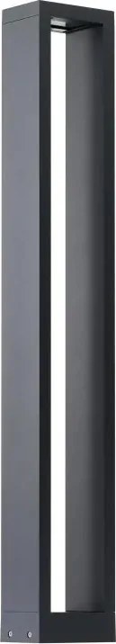 Stalp de exterior CAVALIO 80 IP65 3000K gri inchis