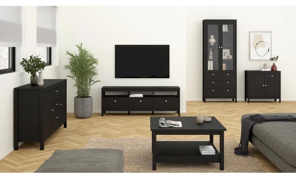 Măsuță de cafea Real, negru