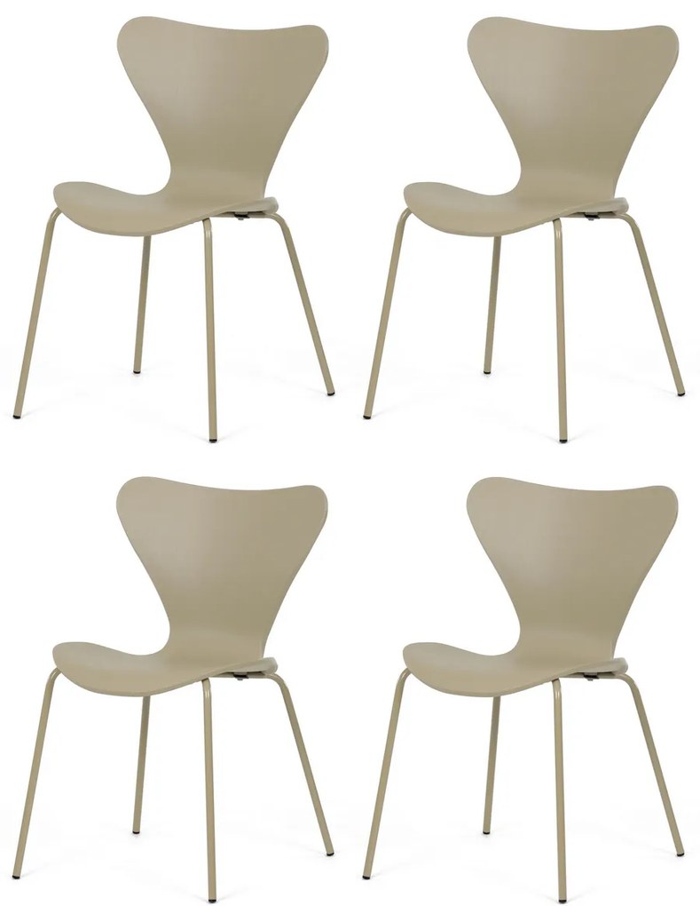 Set de scaune de sufragerie CT-X7034 CAP, 4 buc