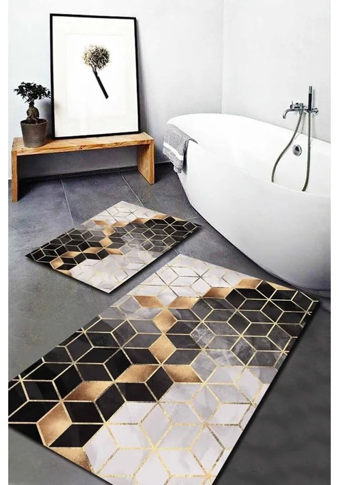 Covorașe de baie în set de 2 buc. Optic1 - Mila Home