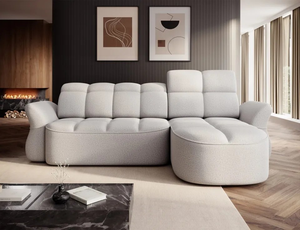 Coltar extensibil electric, cu spatiu pentru depozitare, Beneth RT, Eltap (Culoare: Gri / Space 03)