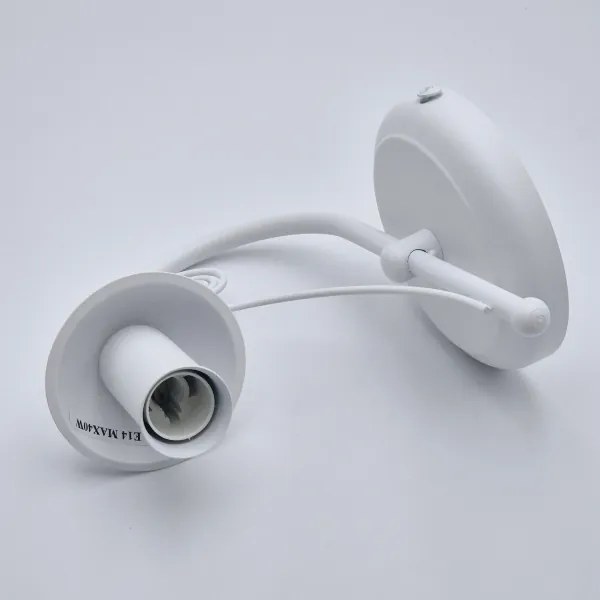 Lampă de perete DONATO 1xE14/40W/230V alb