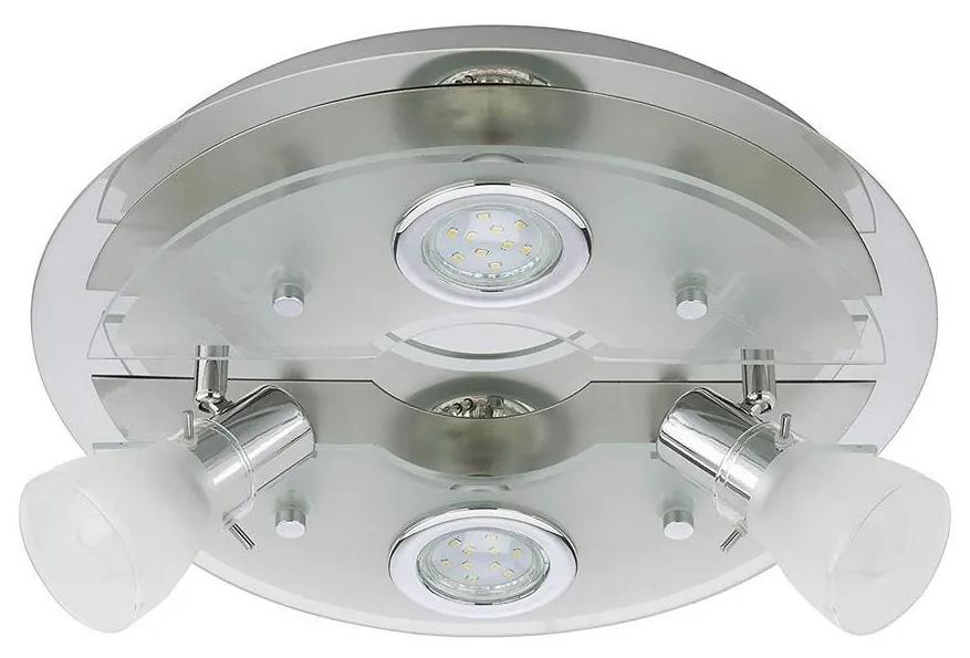 Briloner 3560-042 - LED Plafonieră spot VASO 2xGU10/3W + 2xE14/3,2W/230V