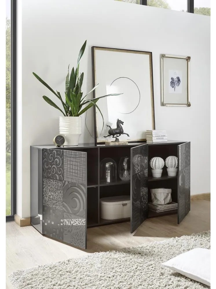 Comodă ARIA antracit