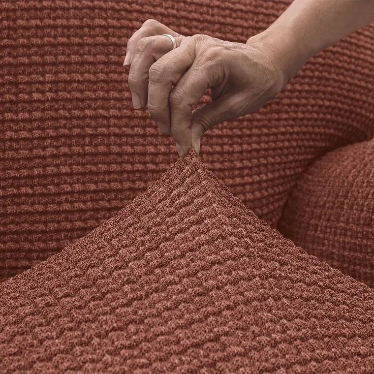 Nueva Textura Huse super elastice RUBINIA cărămizii taburet (40 - 60 cm)