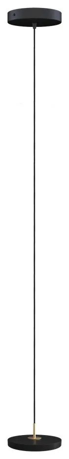 Lustră neagră LED cu abajur din metal ø 15 cm Asteria Micro – UMAGE