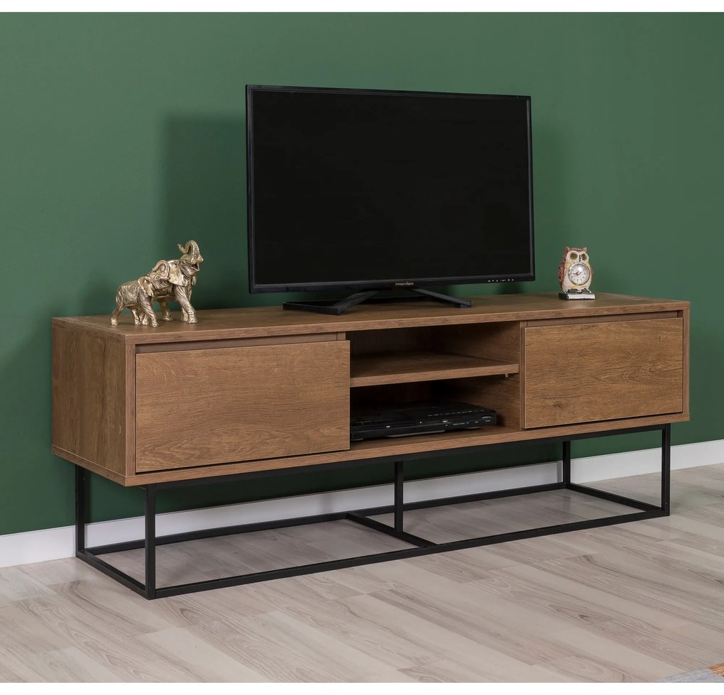 Mobilier living Lexuna 1 (Nuc + Negru). 1089046
