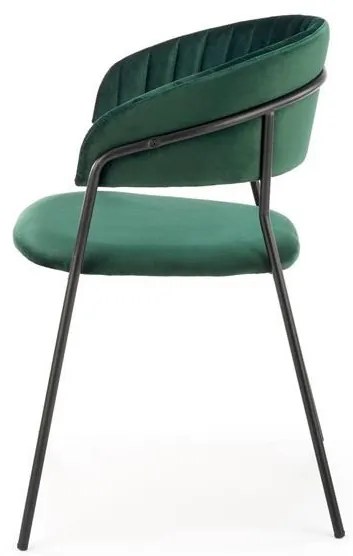 Scaun K426 Velvet Verde – l57 x A54 x H79 cm