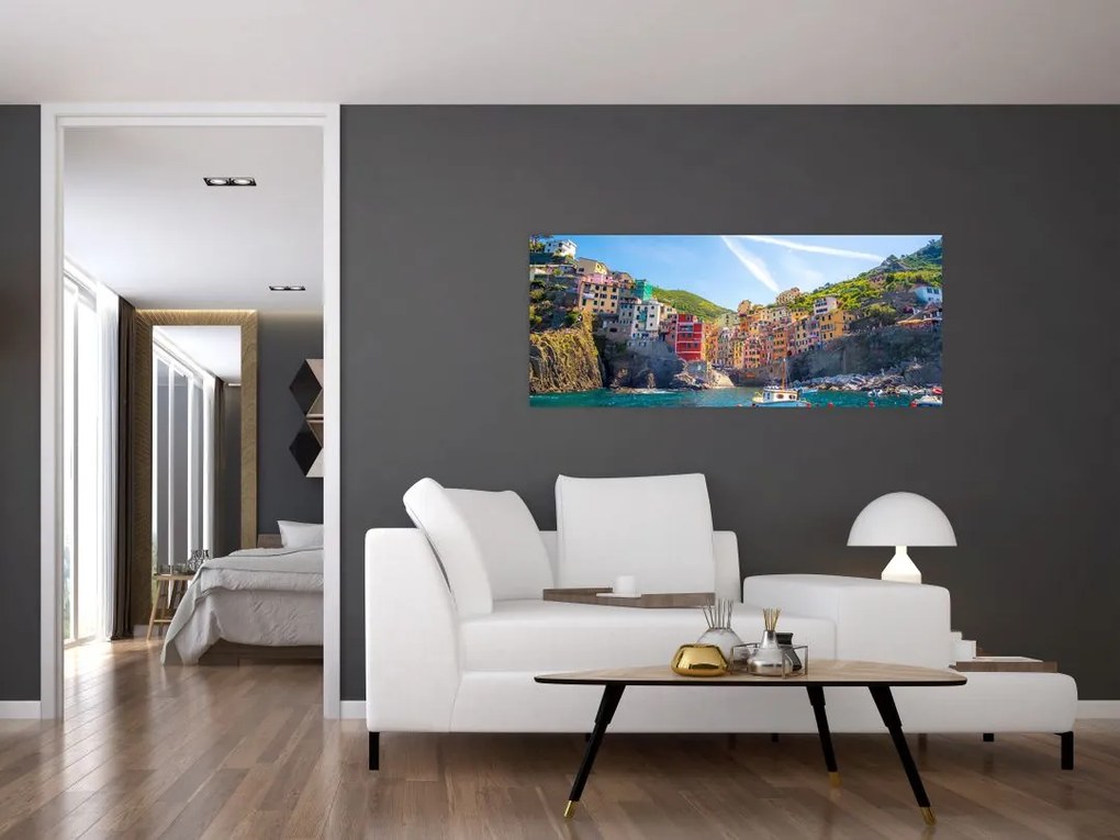 Tablou - Pe Marea mediterană (120x50 cm)