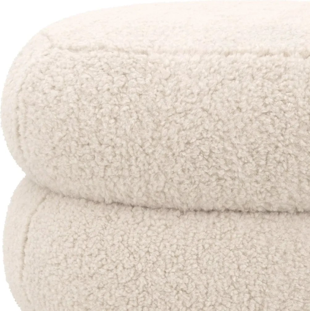 Taburete elegant design LUX Tulum, Brisbane cream