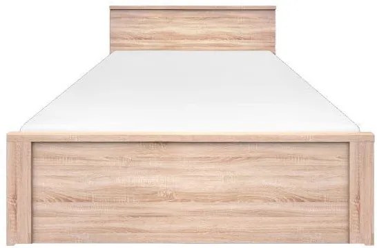 Pat matrimonial 140 cm Triciclo (stejar sonoma) . 1116979