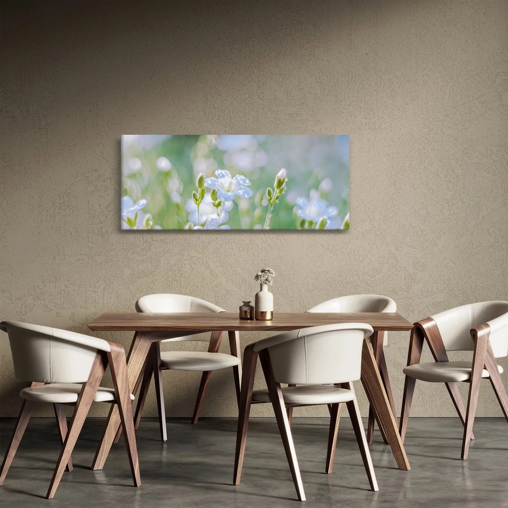 Tablou - Flori delicate (120x50 cm)