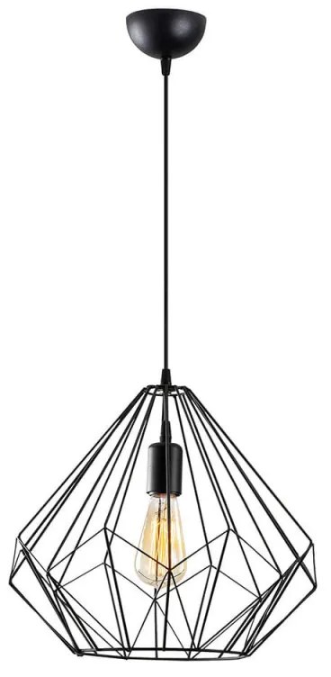 Lampa suspendatа Sheen 521SHN3391, Metal, 129 cm, Negru