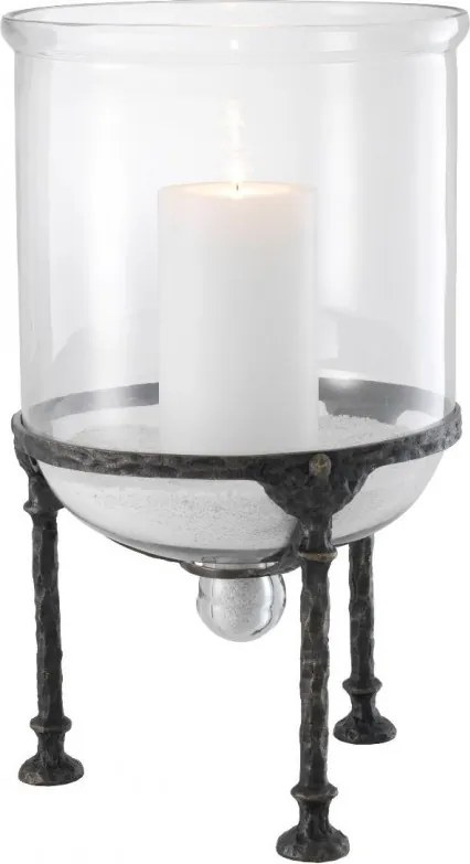 Suport lumanare LUX Grace, metal finisaj bronz 113690 HZ