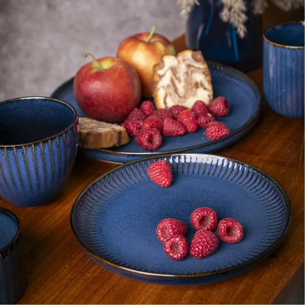 Altom Set de 2 farfurii de desert Reactive Stripes 20,5 cm