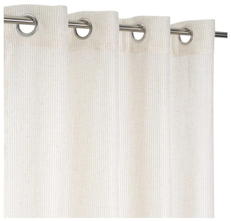 Perdea bej din amestec de in 140x260 cm Fifties – Casa Selección