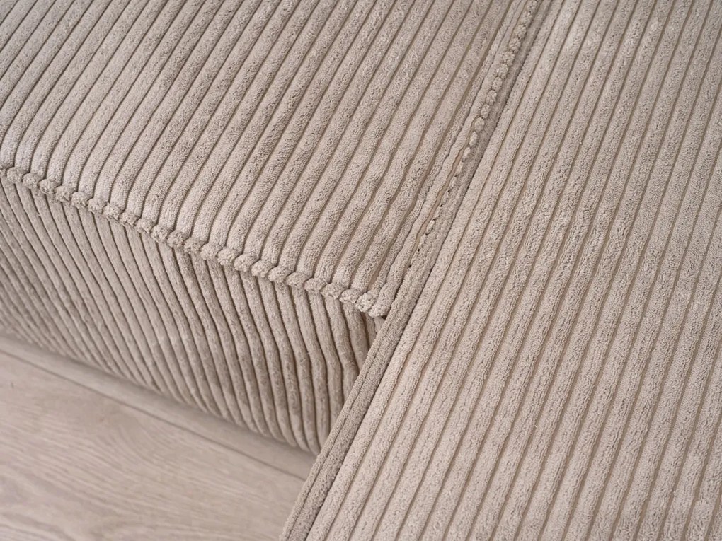 OFERTA Canapea coltar beige deschis SMART COSARO, reversibila + 2 perne CADOU Calitatea a II-a