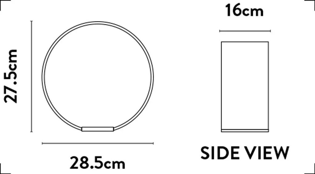 Lampa de masa LED deosebita design modern Belle