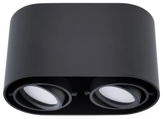 Lampă spot SIROK 2xGU10/30W/230V negru