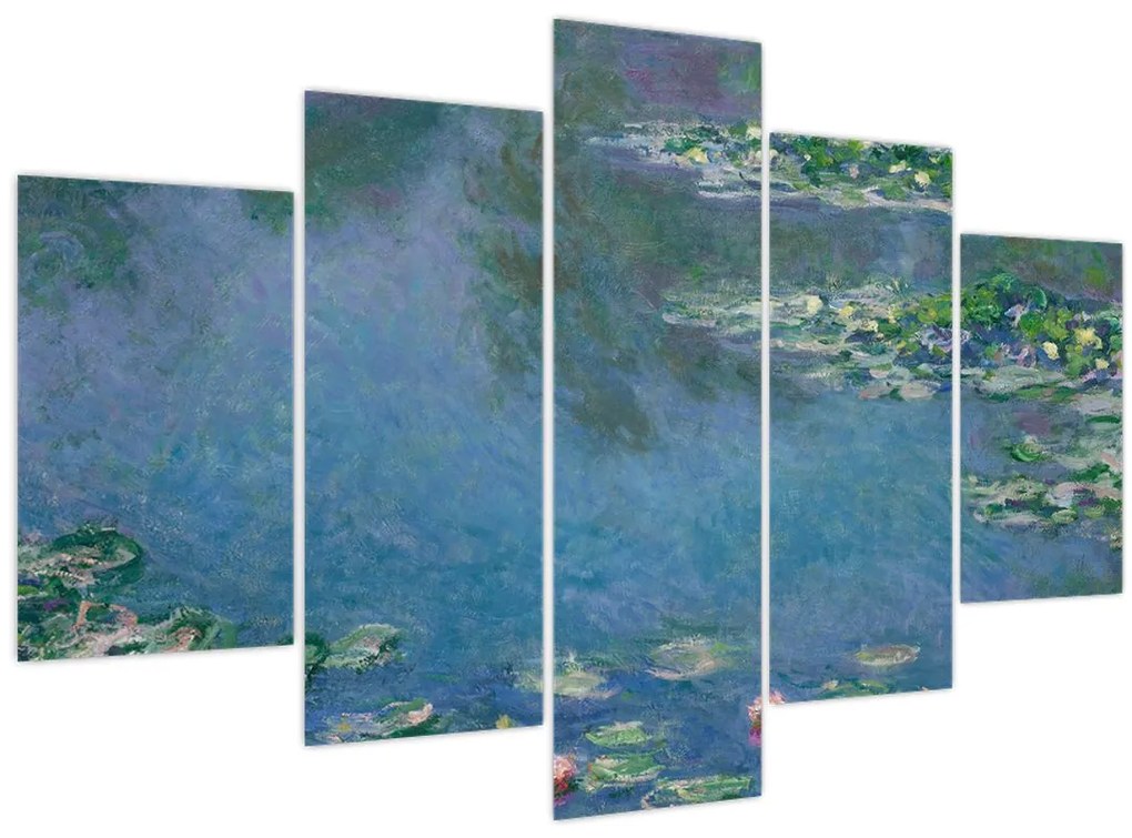 Tablou - Claude Monet, Water Lilies, reproducere (150x105 cm)