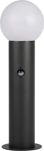 Kanlux 46084-Lampă de exterior cu senzor STONO 1xE27/15W/230V 50 cm IP65 antracit