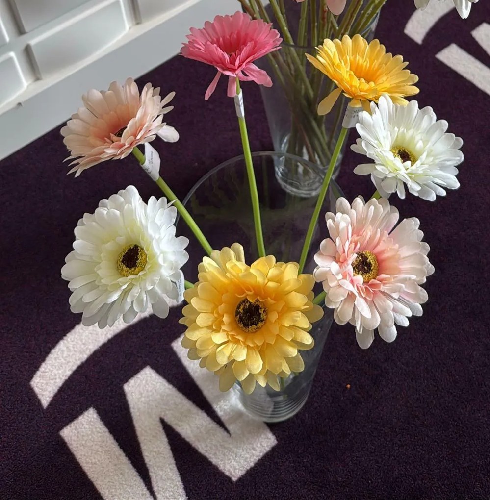 Floare artificiala GERBERA 47 cm - mai multe culori