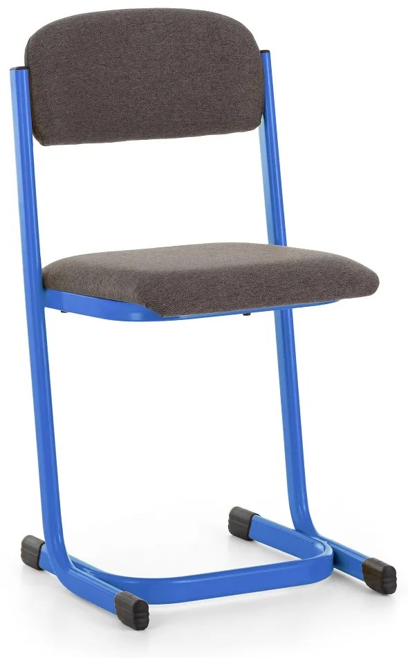 Scaun profesor tapitat, albastru deschis - ral 5015