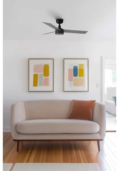 Ventilator LED dimabil FARO 34285-1TW CRUISER LED/18W/230V 2700/4000/6500K + telecomandă