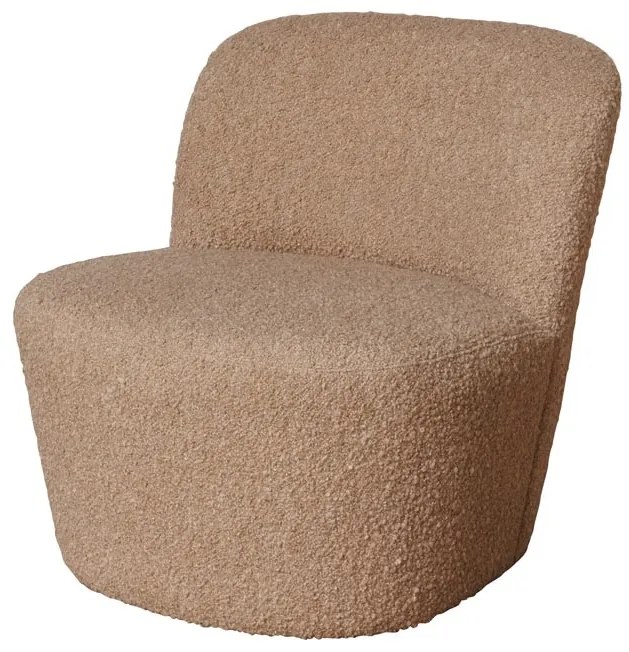 Fotoliu bej, stofa boucle, Birman