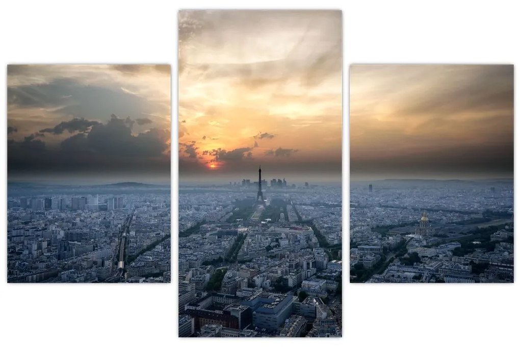 Tabloul - Paris din înâlțime (90x60 cm)