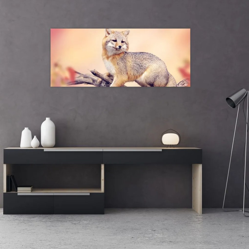 Tablou - Vulpea (120x50 cm)