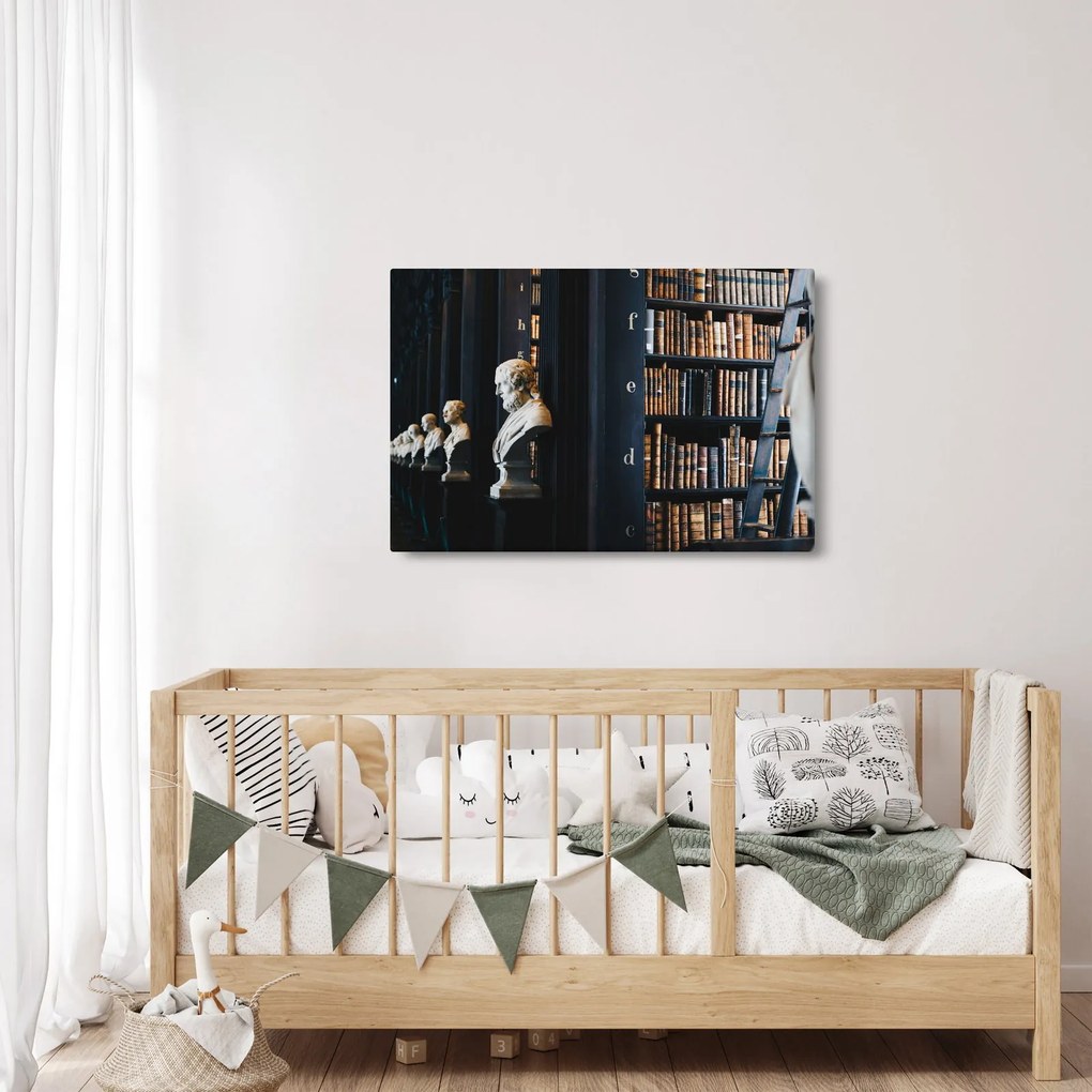 Tablou - La bibliotecă (90x60 cm)