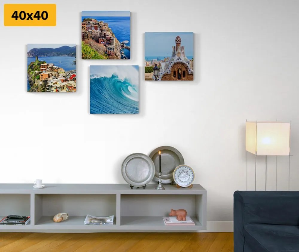 Set tablouri mirosul peisajului marin