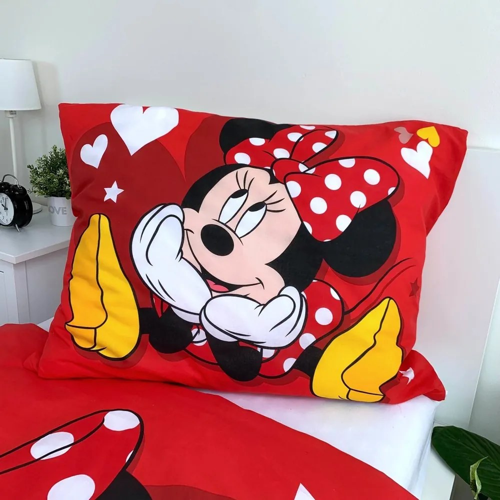 Lenjerie de pat copii Minnie