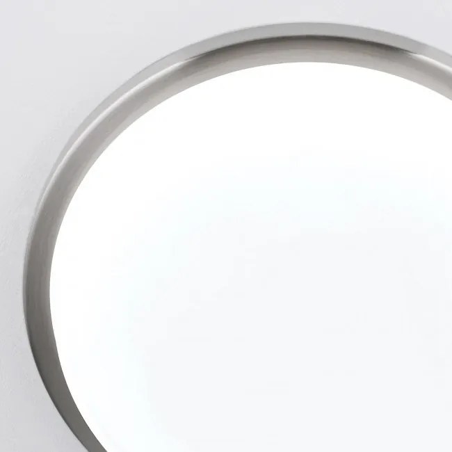 Plafoniera LED moderna LEROX 30cm crom satin