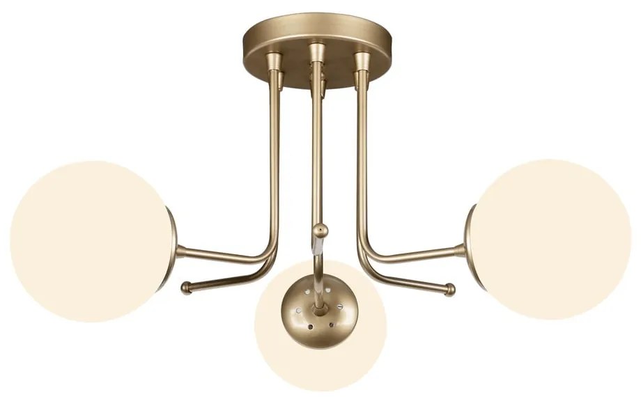 Lustră Squid Lighting Star, înălțime 34 cm, auriu