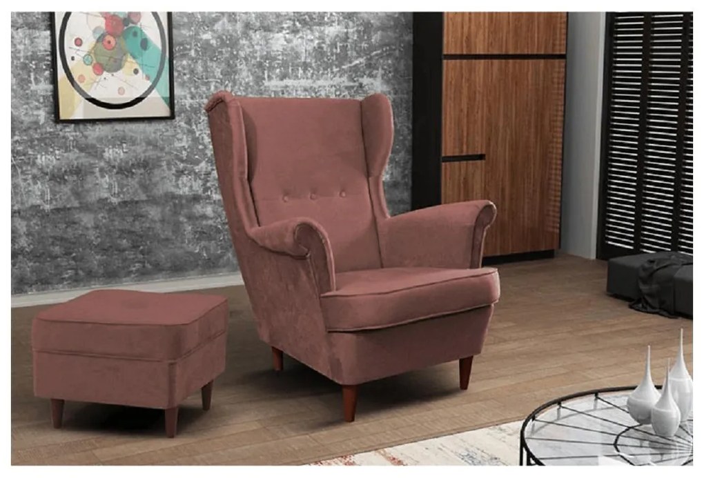Taburete Repetidas (roz + nuc) . 1116494